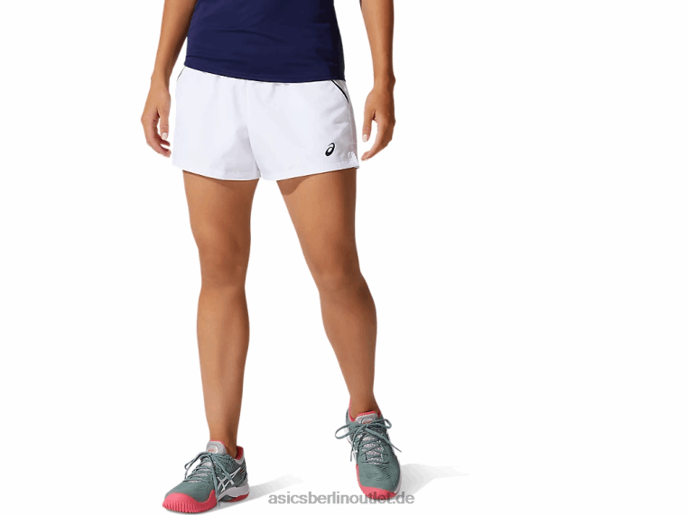 Damen-Courtshorts BL4N3795Asics strahlend weiß