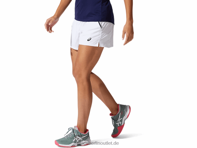 Damen-Courtshorts BL4N3795Asics strahlend weiß