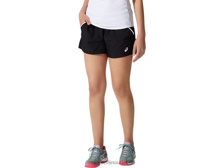 Damen-Courtshorts BL4N3809Asics Leistung schwarz