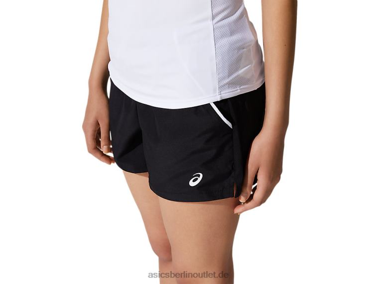 Damen-Courtshorts BL4N3809Asics Leistung schwarz