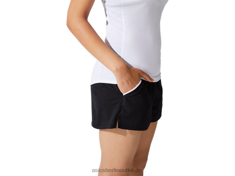Damen-Courtshorts BL4N3809Asics Leistung schwarz