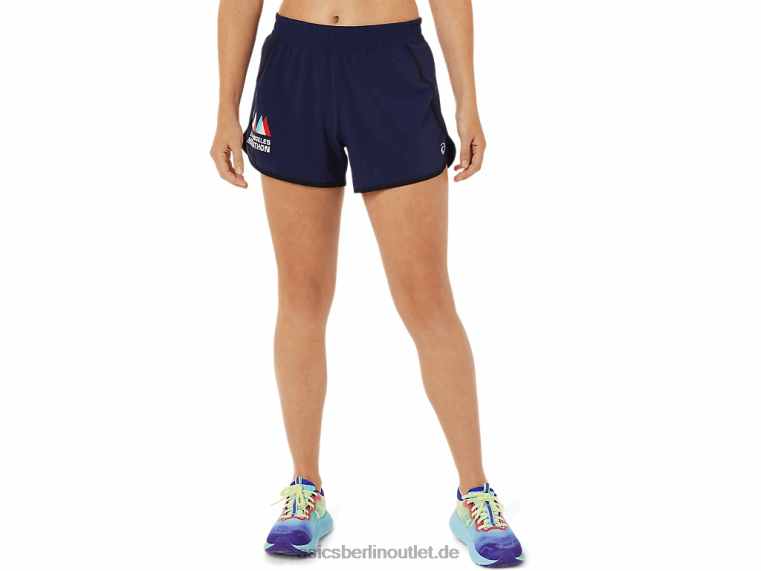 Damen Lam Fietro 4in BL4N3651Asics Peacoat