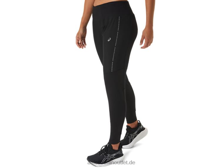 Damen-Rennhose BL4N2504Asics Leistung schwarz