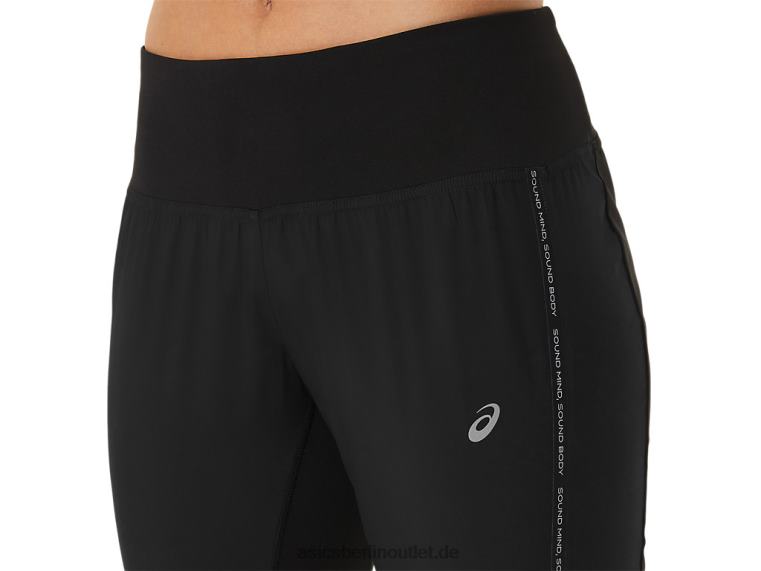 Damen-Rennhose BL4N2504Asics Leistung schwarz