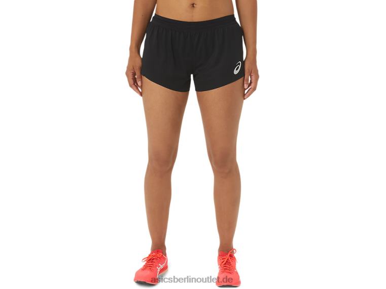 Damen-Shorts aus leichtem Actibreeze-Strick BL4N2345Asics Leistung schwarz