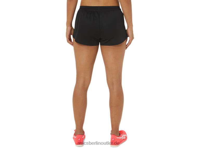 Damen-Shorts aus leichtem Actibreeze-Strick BL4N2345Asics Leistung schwarz