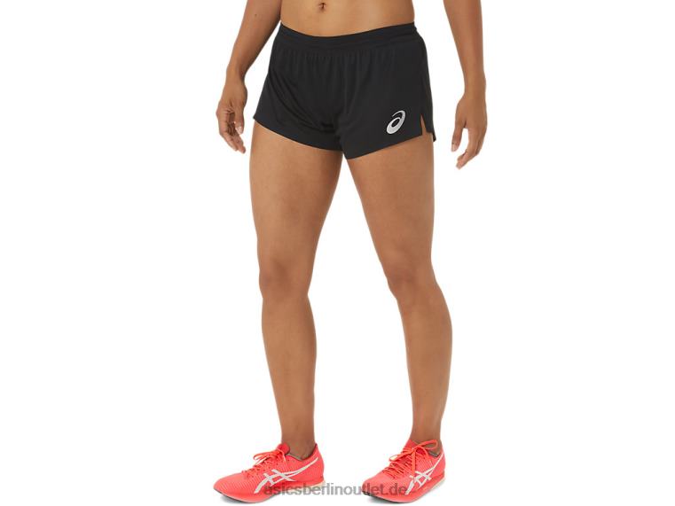 Damen-Shorts aus leichtem Actibreeze-Strick BL4N2345Asics Leistung schwarz