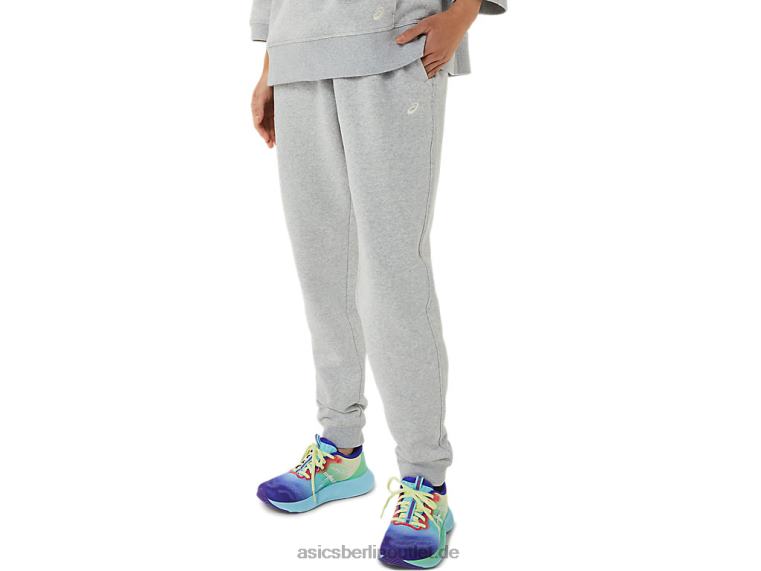 Damen-Sunday-Fleece-Jogginghose Lam BL4N3305Asics hellgraues Heidekraut