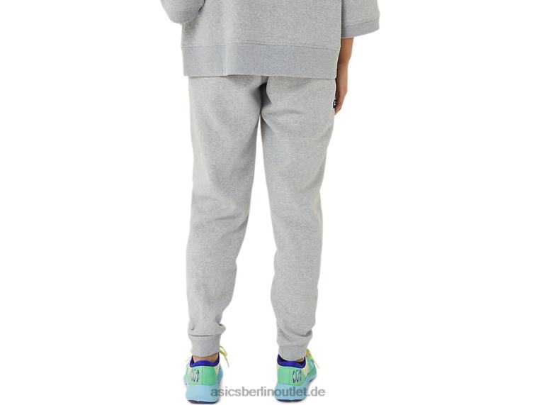 Damen-Sunday-Fleece-Jogginghose Lam BL4N3305Asics hellgraues Heidekraut
