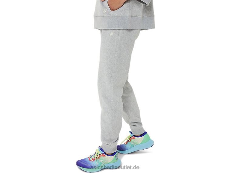 Damen-Sunday-Fleece-Jogginghose Lam BL4N3305Asics hellgraues Heidekraut