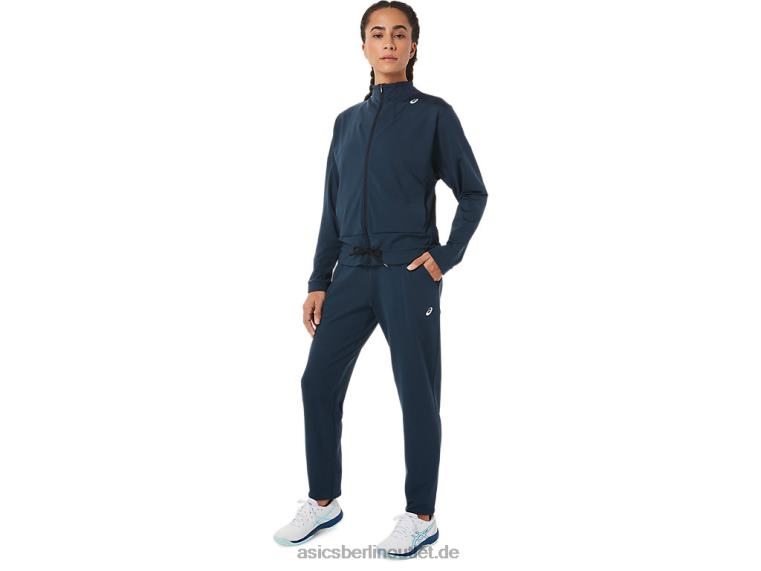 Damen-Tennishose BL4N3287Asics Französisches Blau/Performance-Schwarz