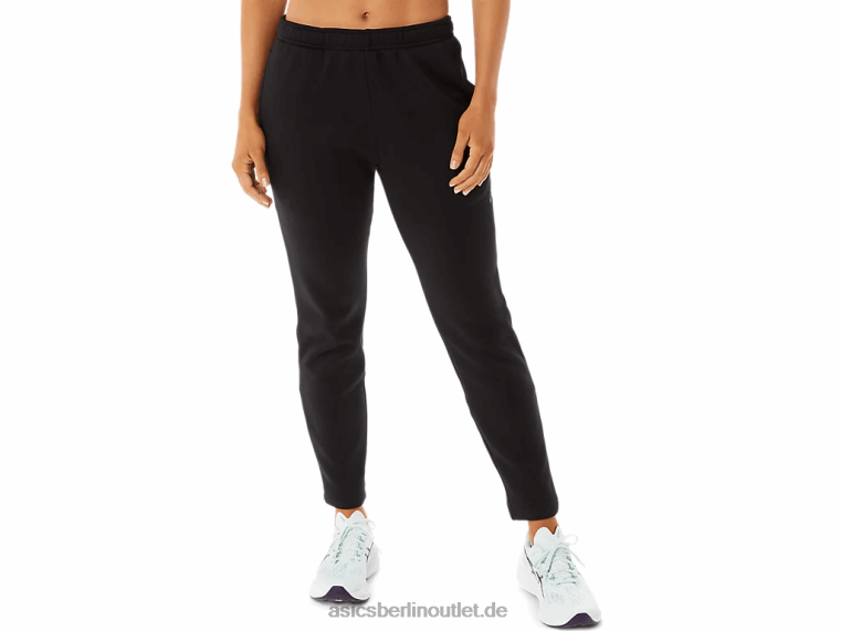 Damenhose aus gebürstetem Strick BL4N2901Asics Leistung schwarz