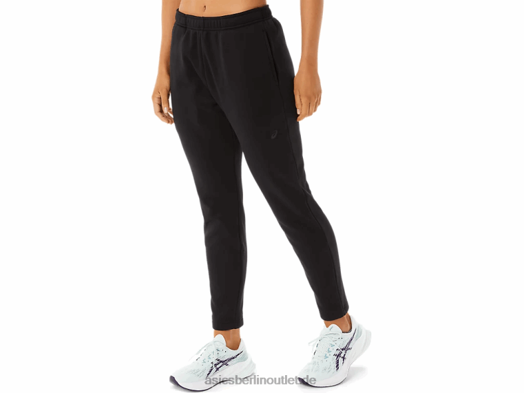 Damenhose aus gebürstetem Strick BL4N2901Asics Leistung schwarz