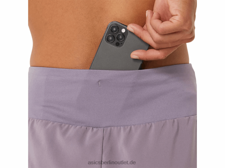 Damenstraße 3,5 Zoll kurz BL4N2490Asics violetter Quarz