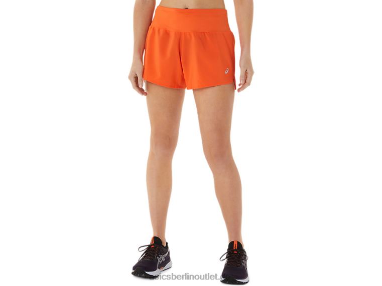 Damenstraße 3,5 Zoll kurz BL4N3040Asics Nova-Orange