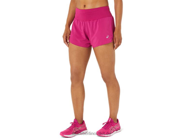Damenstraße 3,5 Zoll kurz BL4N3448Asics fuchsiarot