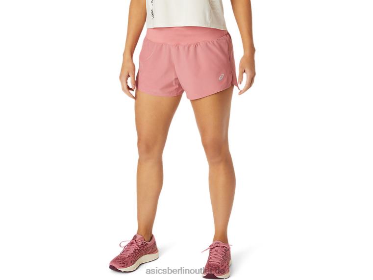 Damenstraße 3,5 Zoll kurz BL4N3814Asics rauchige Rose