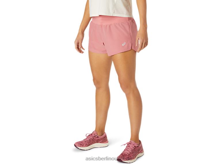 Damenstraße 3,5 Zoll kurz BL4N3814Asics rauchige Rose