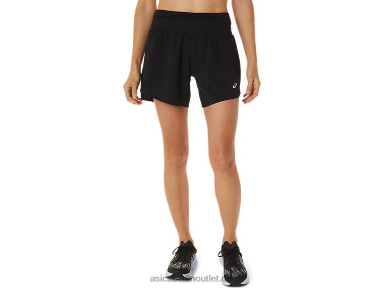Damenstraße 5,5 Zoll kurz BL4N2986Asics Leistung schwarz