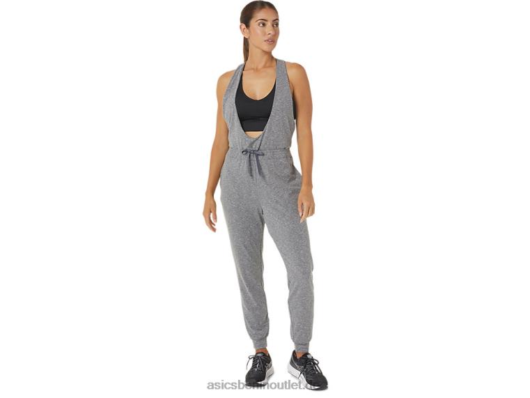 Der neue starke, wiederverwendete Overall für Damen BL4N2695Asics dunkelgraues Heidekraut