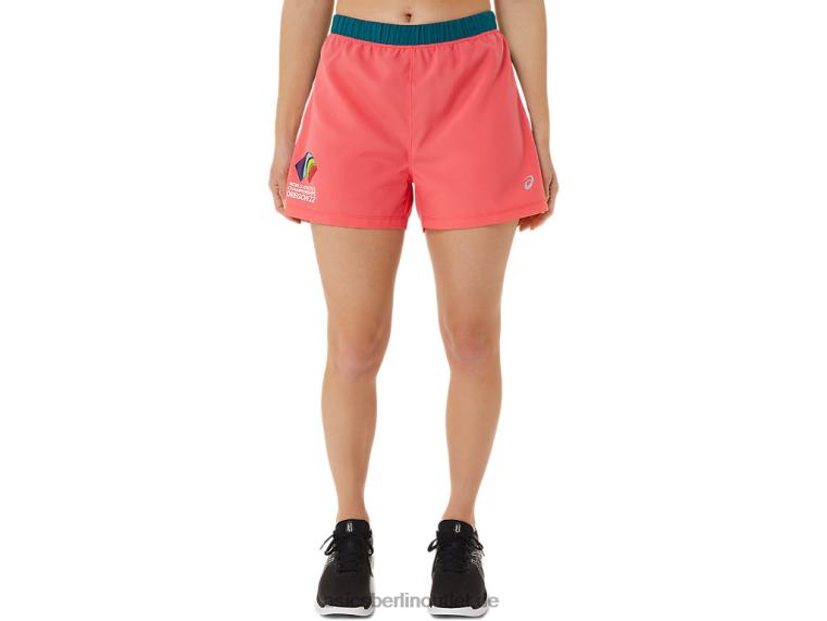 Fertigset für Damen, 3 Zoll, kurz, Farbblock-Wechsel BL4N3213Asics multi