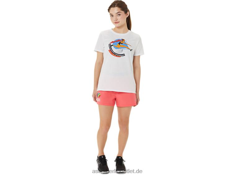 Fertigset für Damen, 3 Zoll, kurz, Farbblock-Wechsel BL4N3213Asics multi