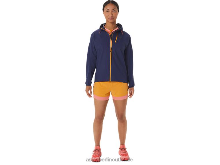 Fujitrail 2-n-1-Shorts für Damen BL4N2537Asics Sandsturm/Papaya