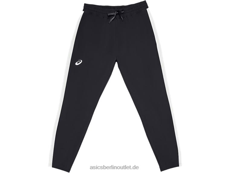 Gewebte Trainingshose für Damen BL4N4170Asics Team Schwarz/Team Weiß