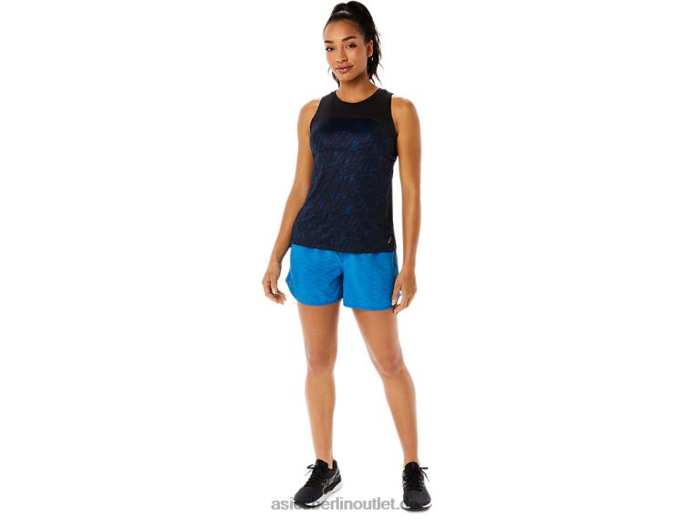 Lyte Speed ​​4-Zoll-Laufshorts für Damen BL4N3302Asics Lake Drive SpaceDye