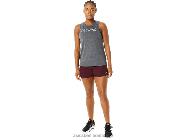 Lyte Speed ​​4-Zoll-Laufshorts für Damen BL4N3712Asics tiefer Mars
