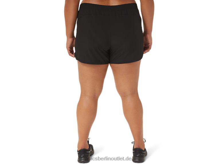 Lyte Speed ​​4-Zoll-Laufshorts für Damen BL4N4099Asics Leistung schwarz