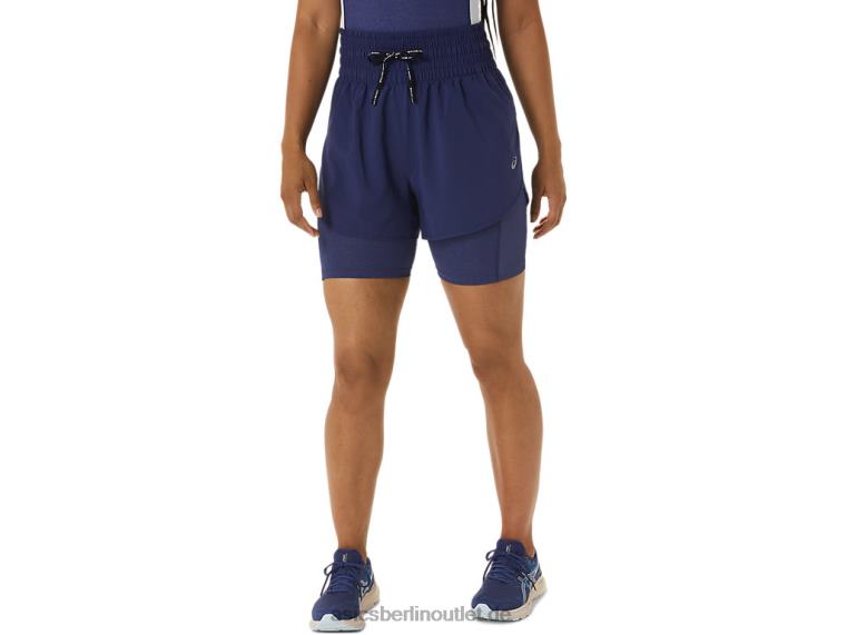 Nagino 4-Zoll-Laufshorts für Damen BL4N2248Asics Indigo Blau
