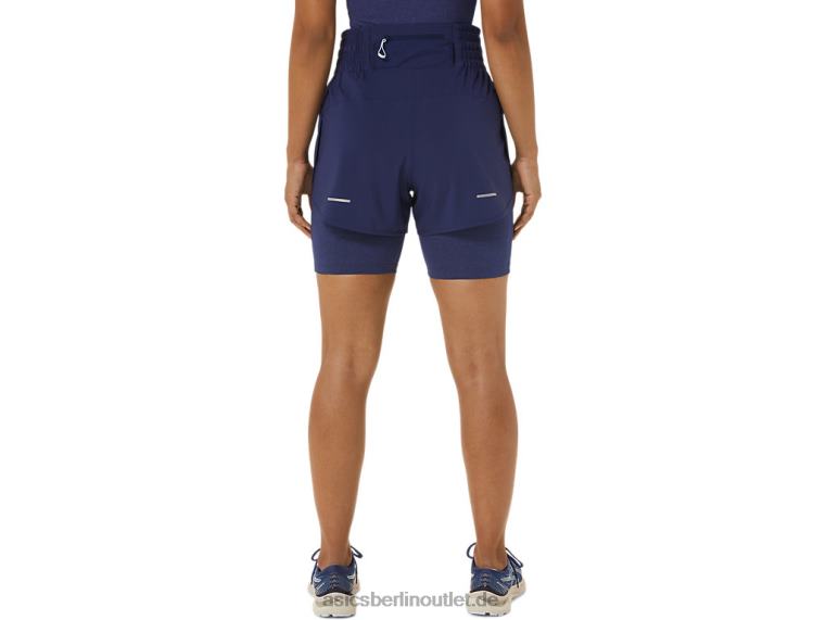 Nagino 4-Zoll-Laufshorts für Damen BL4N2248Asics Indigo Blau
