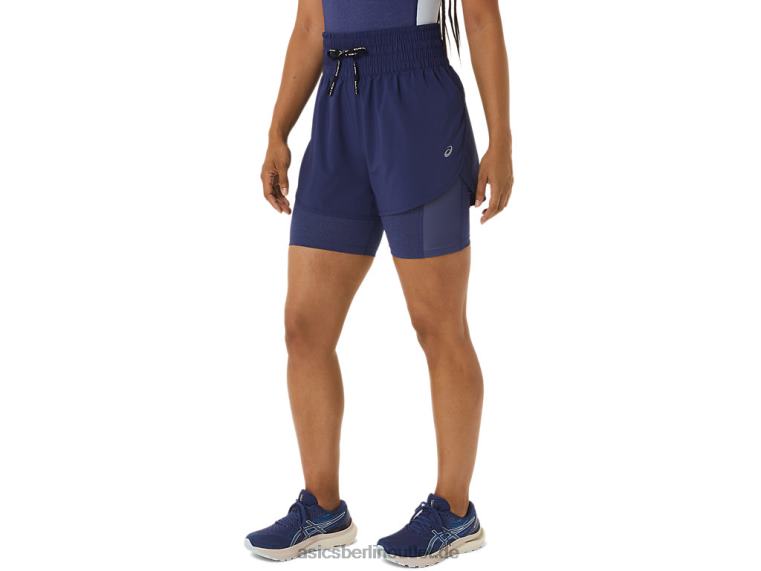 Nagino 4-Zoll-Laufshorts für Damen BL4N2248Asics Indigo Blau