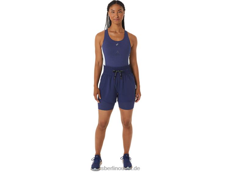 Nagino 4-Zoll-Laufshorts für Damen BL4N2248Asics Indigo Blau
