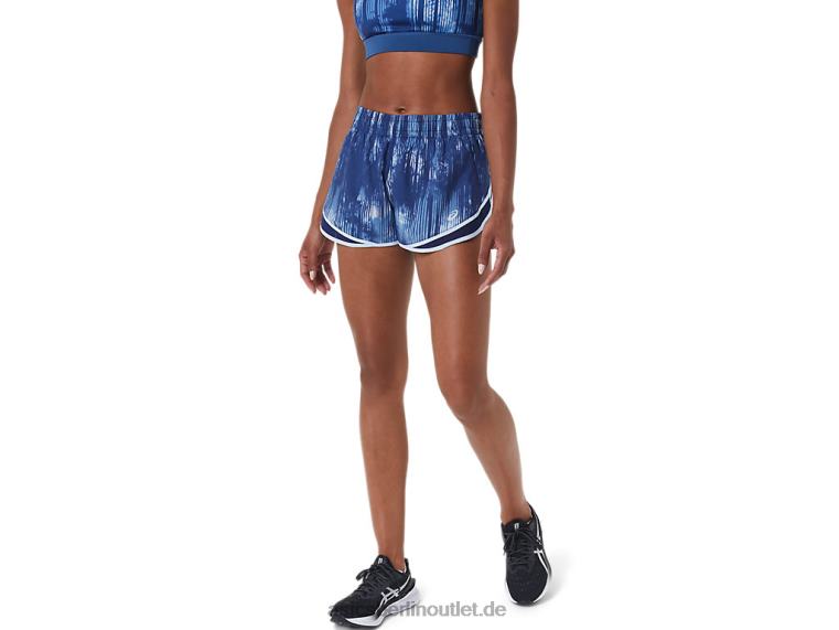 Pr Lyte 2,5-Zoll-Laufshorts für Damen BL4N3053Asics Grand Shark Tie Dye