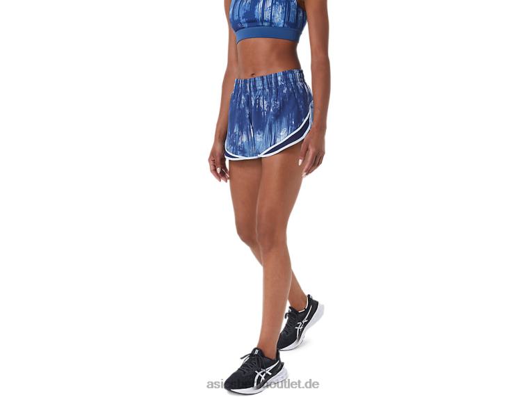 Pr Lyte 2,5-Zoll-Laufshorts für Damen BL4N3053Asics Grand Shark Tie Dye