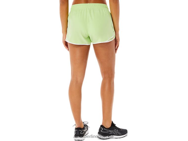 Pr Lyte 2,5-Zoll-Laufshorts für Damen BL4N3294Asics Lindgrün/Brillantweiß