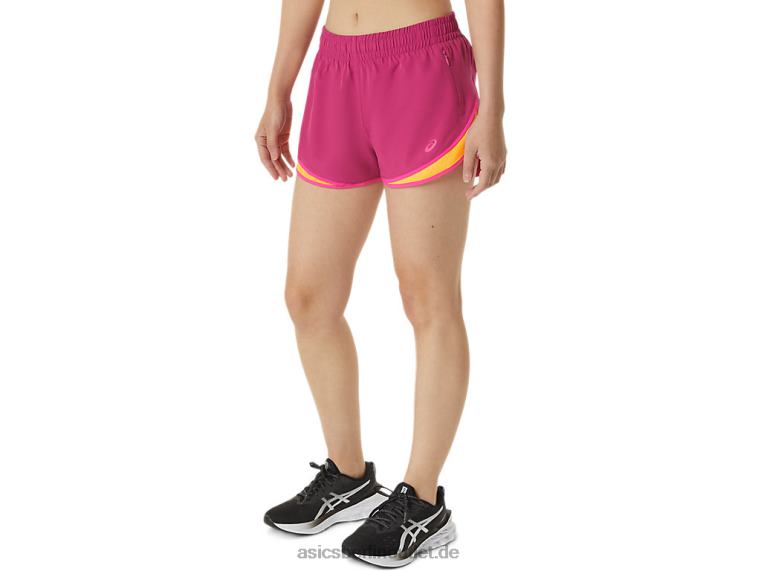 Pr Lyte 2,5-Zoll-Laufshorts für Damen BL4N3300Asics Fuchsiarot/Rosa gl