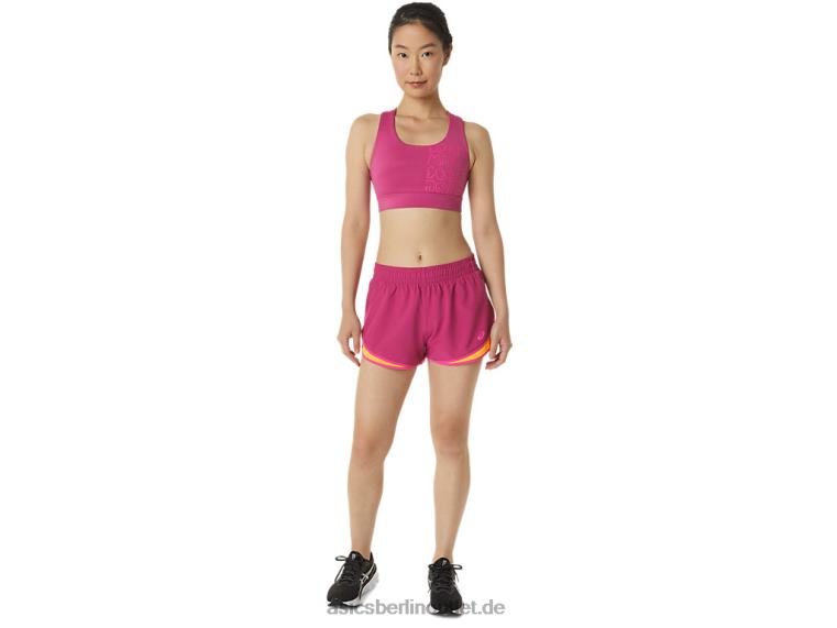 Pr Lyte 2,5-Zoll-Laufshorts für Damen BL4N3300Asics Fuchsiarot/Rosa gl
