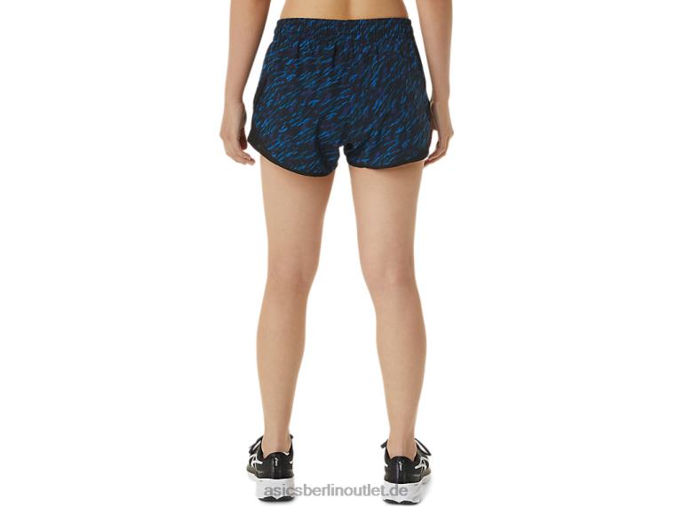 Pr Lyte 2,5-Zoll-Laufshorts für Damen BL4N3303Asics Nachtschatten/Seefahrt-Druck