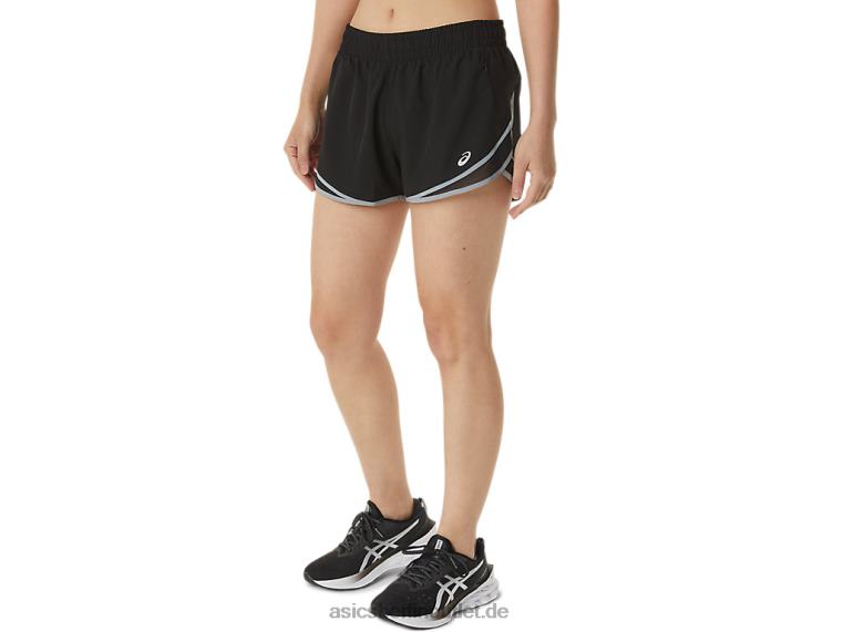 Pr Lyte 2,5-Zoll-Laufshorts für Damen BL4N3725Asics Performance Schwarz/Sheet Rock