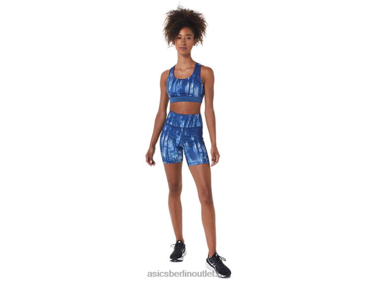 Pr Lyte 5-Zoll-Laufshorts für Damen mit Taschen BL4N3115Asics Grand Shark Tie Dye