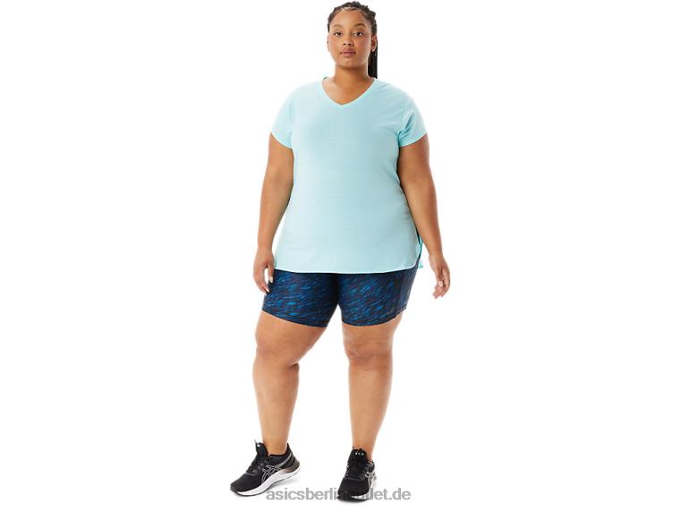 Pr Lyte 5-Zoll-Laufshorts für Damen mit Taschen BL4N3299Asics Nachtschatten/Seefahrt-Druck