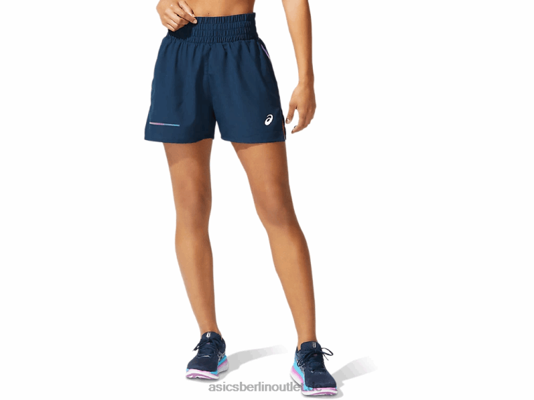 Sichtbarkeitsshorts für Damen BL4N4072Asics französisches Blau