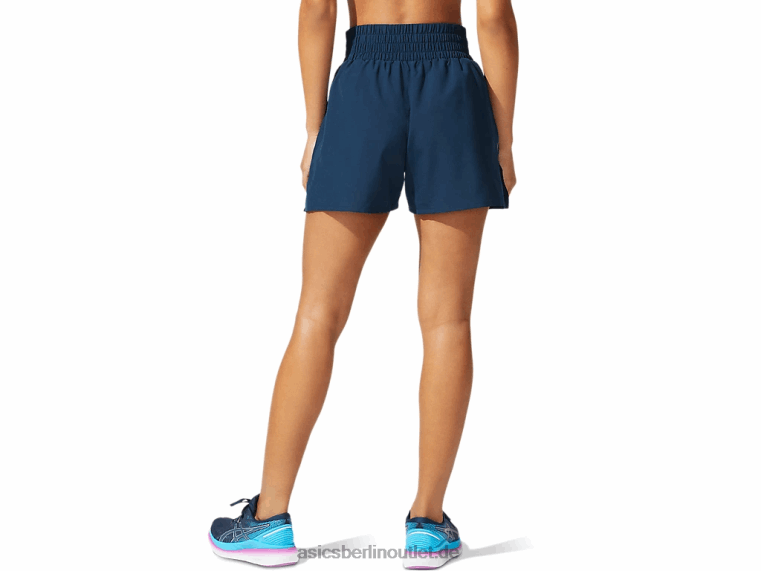 Sichtbarkeitsshorts für Damen BL4N4072Asics französisches Blau