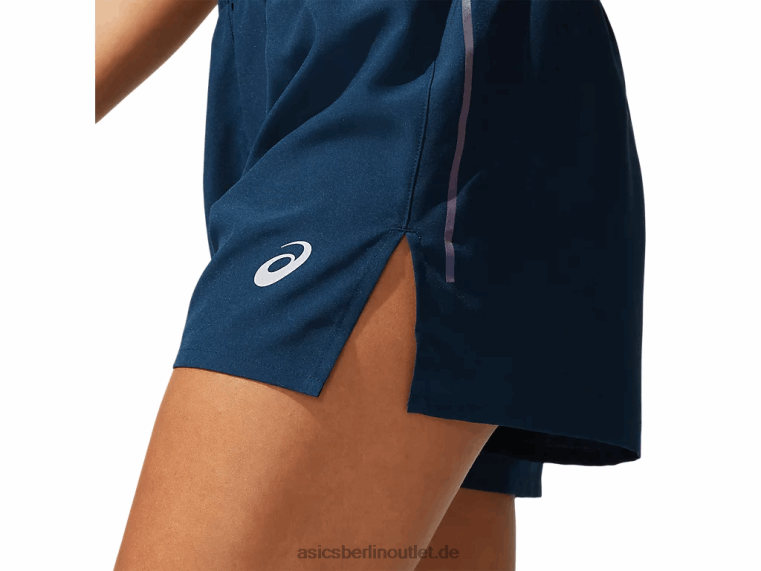 Sichtbarkeitsshorts für Damen BL4N4072Asics französisches Blau