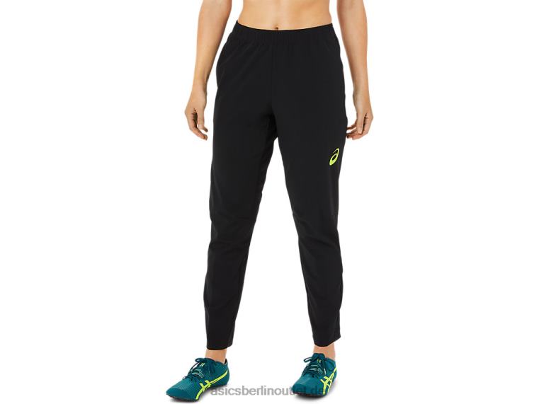 Stretch-Webhose für Damen BL4N3404Asics Leistung schwarz