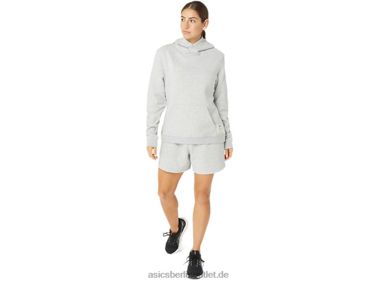 Sunday Sana Fleece-Shorts für Damen BL4N2151Asics hellgraues Heidekraut