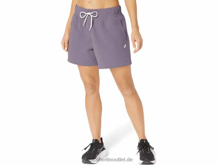 Sunday Sana Fleece-Shorts für Damen BL4N2152Asics violetter Quarz